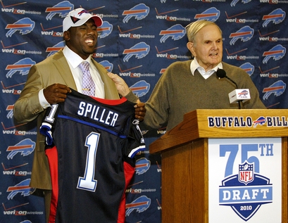 C.J. Spiller and Ralph Wilson